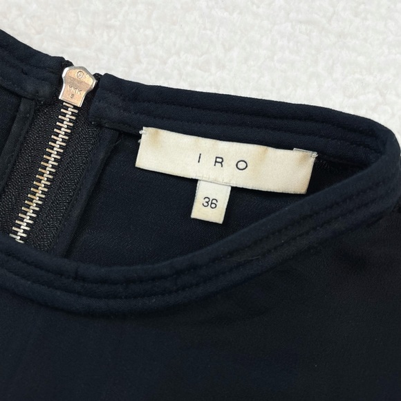 IRO • Black Ashty Long Sleeve Blouse - Picture 13 of 16